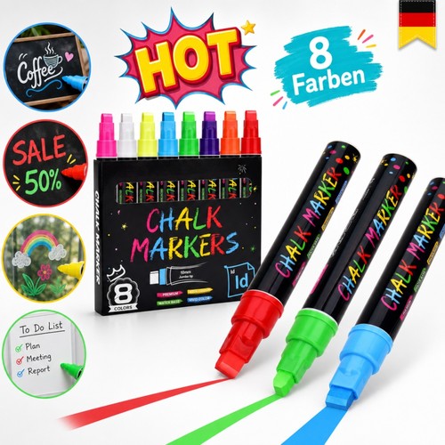 Stk set kreidestift - 8,