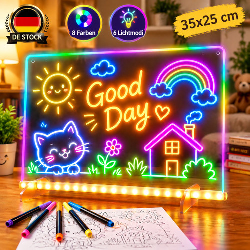 Led notiztafel leuchtendes - led,