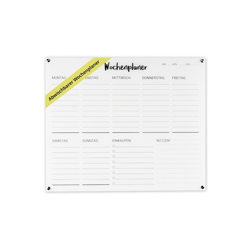 Acrylplaner abwischbar - –,