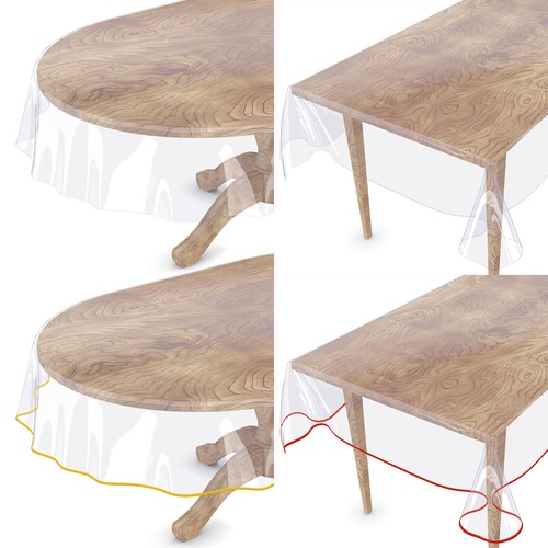Premium tischdecke klara - tischdecke,