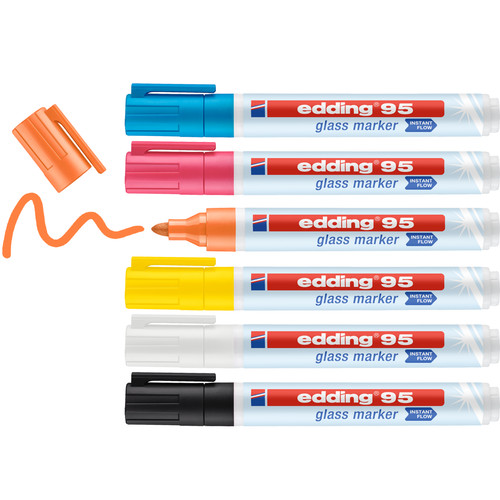Edding glasmarker marker - glasmarker,