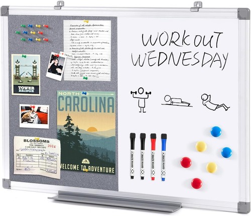 Whiteboard pinnwand 60x45cm - whiteboard,