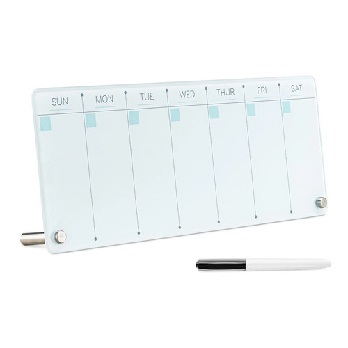 Wochenplaner aus glas trocken - glas,