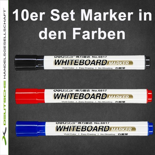 10er set whiteboardmarker pen - set,