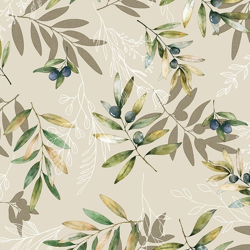 Pvc tischdecke olea - pvc,